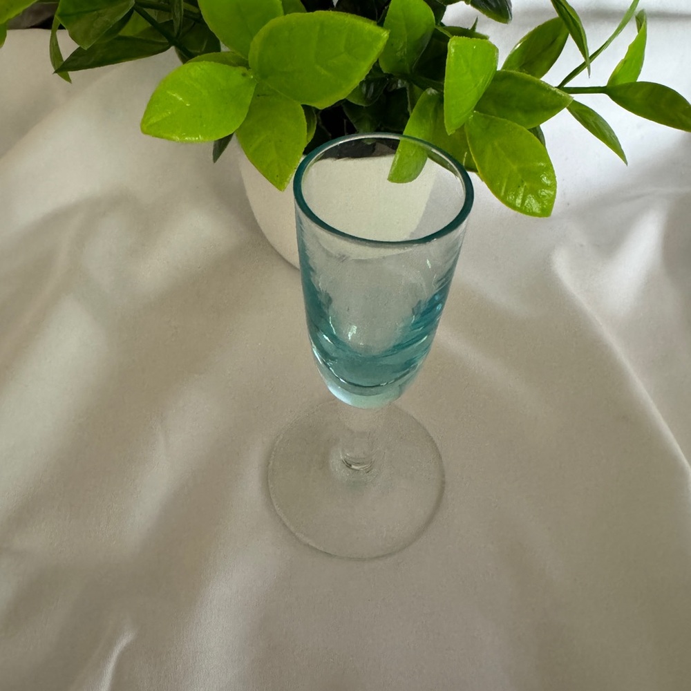 💜 Blue Stemware Champagne Flute Drinkware